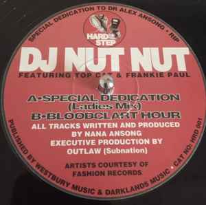 DJ Nut Nut - Special Dedication / Bloodclart Hour album cover