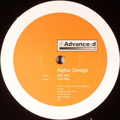 Alpha Omega – Bad Vibe / Dub Step (2001, Vinyl) - Discogs