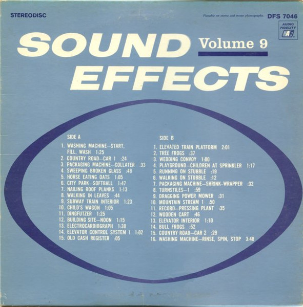 No Artist – Sound 9 (1969, - Discogs