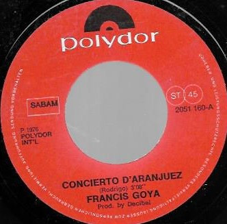 last ned album Francis Goya - Concierto DAranjuez