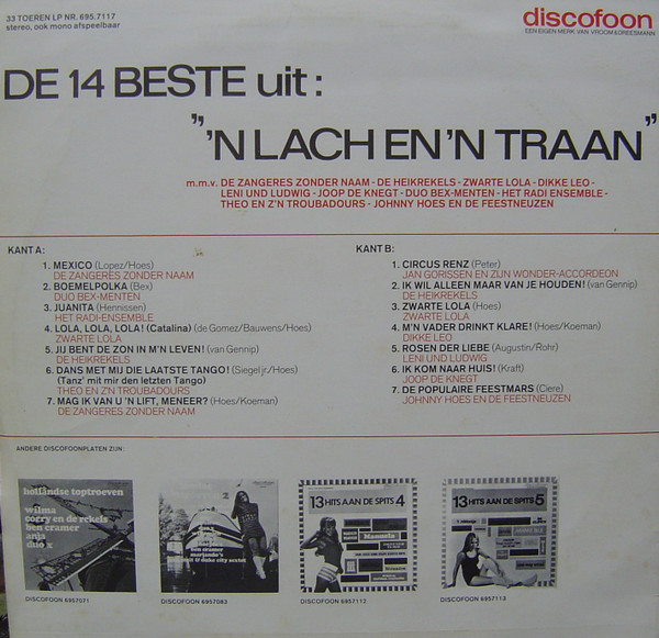 baixar álbum Various - De 14 Beste Uit n Lach En n Traan