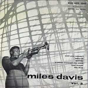 Miles Davis - Vol. 3 album cover