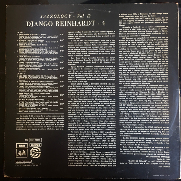 Album herunterladen Django Reinhardt - Djangologie 13 1937