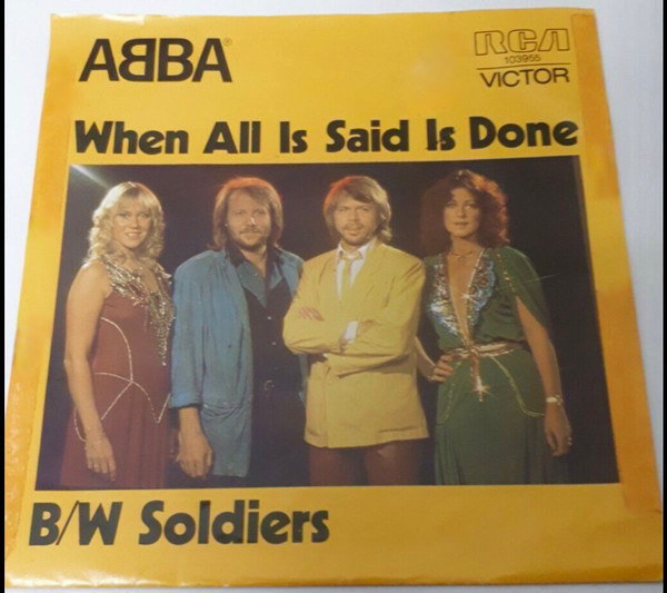 ladda ner album ABBA - When All Is Said Is Done BW Soldiers