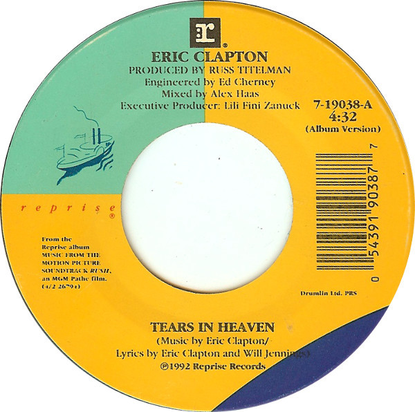 Eric Clapton --Tears In Heaven (Tradução)