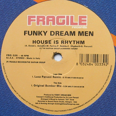 télécharger l'album Funky Dream Men - House Is Rhythm