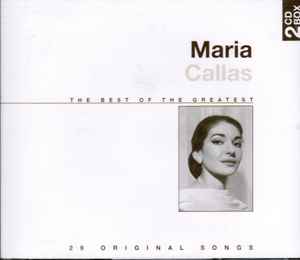 Maria Callas – The Very Best Of 29 Original Songs (CD) - Discogs