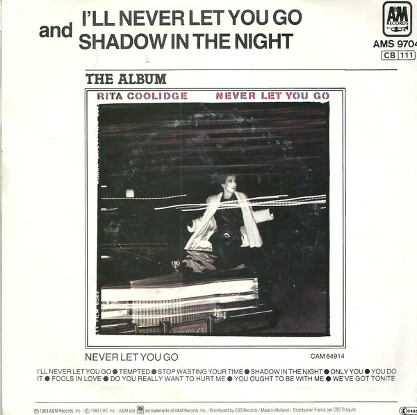 Album herunterladen Rita Coolidge - Ill Never Let You Go