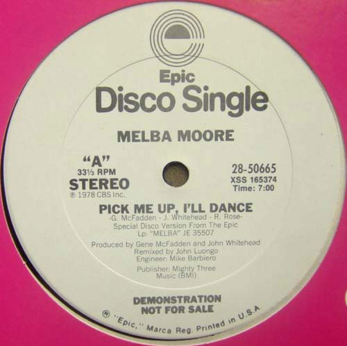 Melba Moore – Pick Me Up, I'll Dance (1978, Vinyl) - Discogs