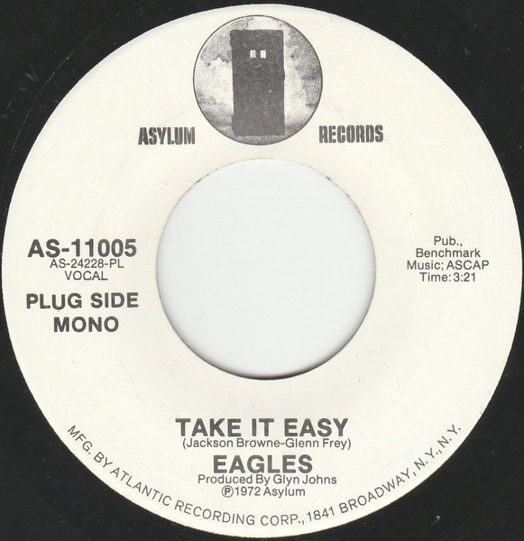 Eagles – Take It Easy (1972, PL - Plastic Products Pressing, Vinyl