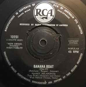 Harry Belafonte - Banana Boat (Day-O) album cover