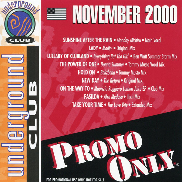 télécharger l'album Various - Promo Only Underground Club November 2000