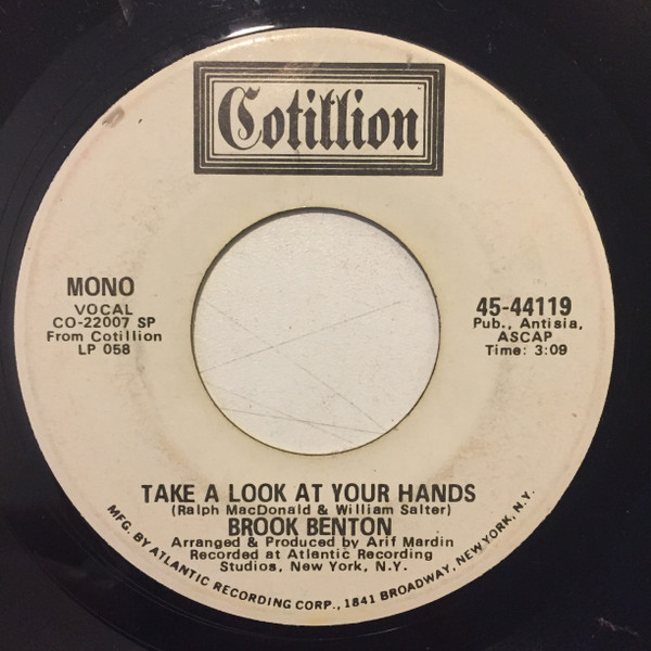 lataa albumi Brook Benton - Take A Look At Your Hands