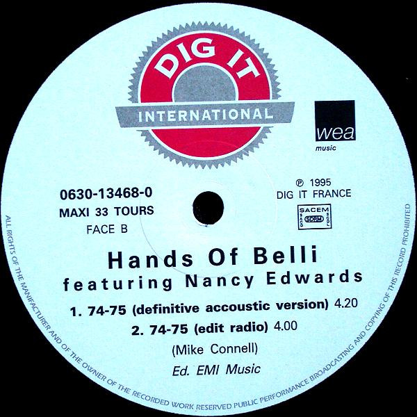 Hands Of Belli Feat. Nancy Edwards - '74 - '75 (Dance Mixes) | Releases |  Discogs