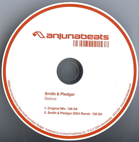 Smith & Pledger – Believe (2004, Vinyl) - Discogs