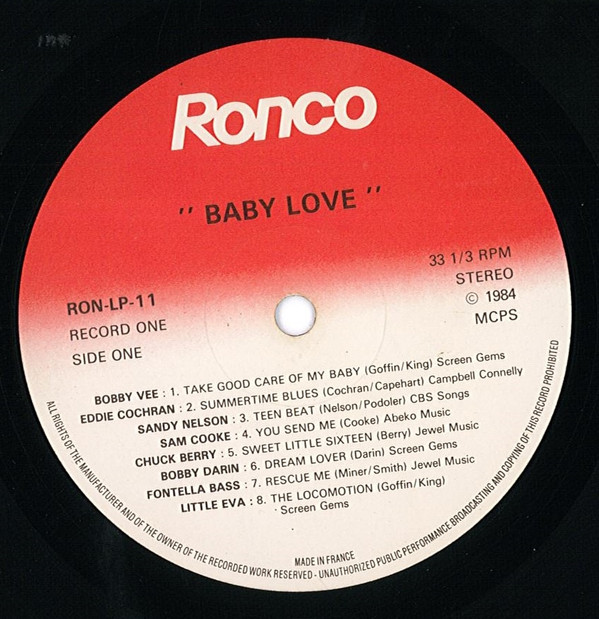 last ned album Various - Baby Love 32 Rockin Great Tracks Lemon Popsicle 5