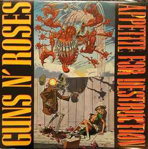 Guns N' Roses – Appetite For Destruction (1987, Allied Pressing