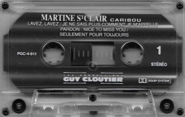 Martine St Clair - Caribou | Les Productions Guy Cloutier (PGC-4-911) - 3