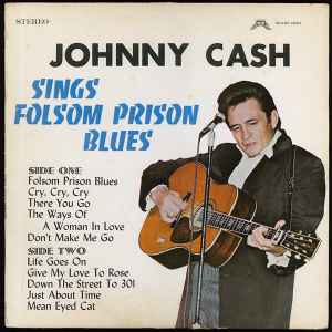 Johnny Cash - Johnny Cash Sings Folsom Prison Blues album cover