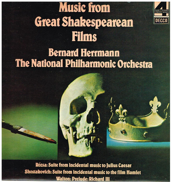 ladda ner album Bernard Herrmann, The National Philharmonic Orchestra - Music From Great Shakespearean Films