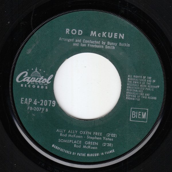 télécharger l'album Rod McKuen - The World I Used To Know