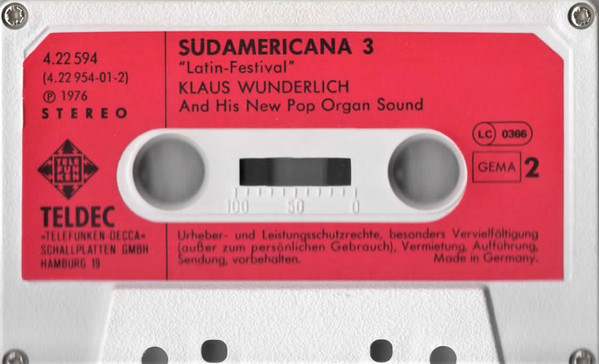 ladda ner album Klaus Wunderlich - Latin Festival Sudamericana 3