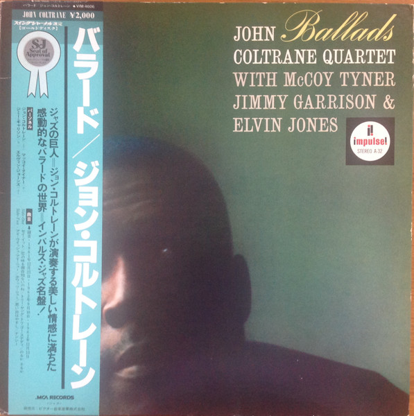 John Coltrane Quartet Ballads， MCA Impulse， McCoy Tyner， Elvin