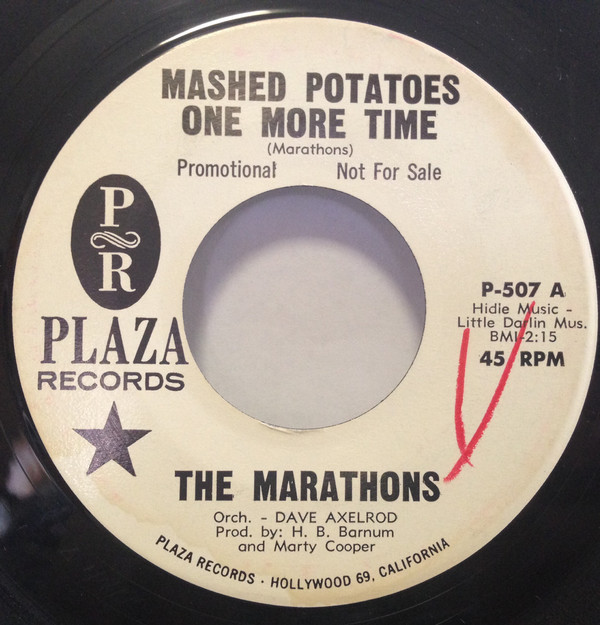 ladda ner album The Marathons - Mashed Potatoes One More Time
