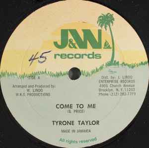 Tyrone Taylor, Got To Find a Place (Reggae) - LonDisc Records