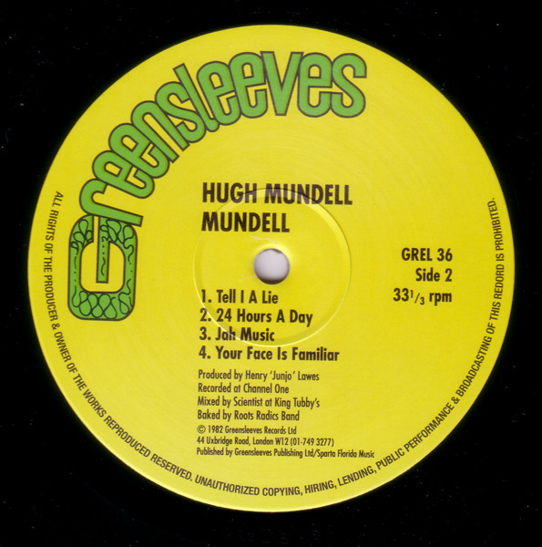 Hugh Mundell – Mundell (CD) - Discogs