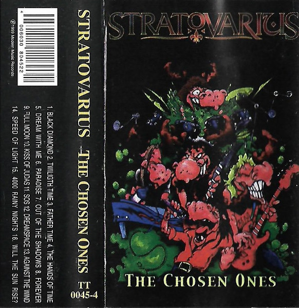 Stratovarius The Chosen Ones Album Cover Sticker