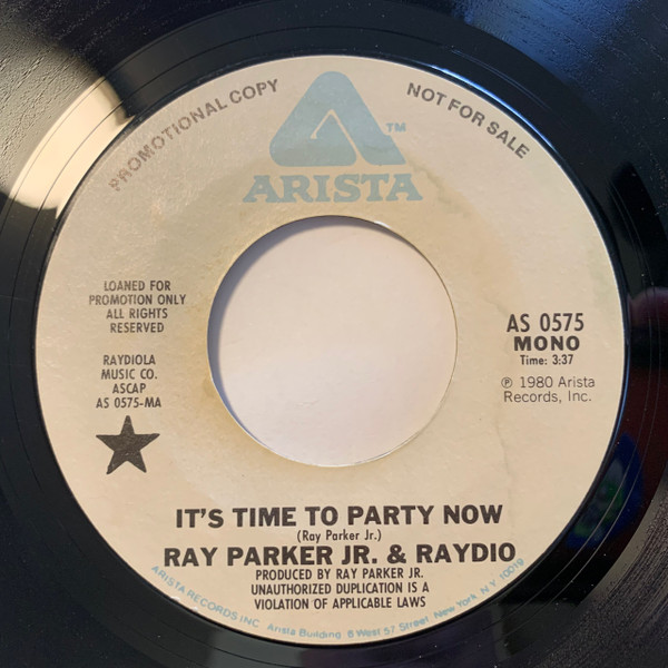 Ray Parker Jr. & Raydio - It's Time To Party Now | Releases | Discogs