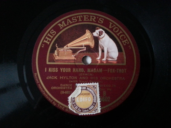 Album herunterladen Jack Hylton And His Orchestra - I Kiss Your Hand Madam Sally Of My Dreams