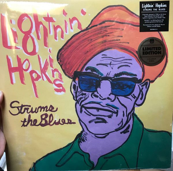 Lightnin' Hopkins – Strums The Blues (1958, Vinyl) - Discogs