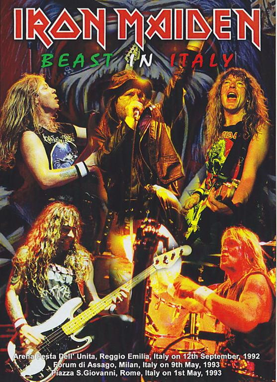 descargar álbum Iron Maiden - Beast In Italy