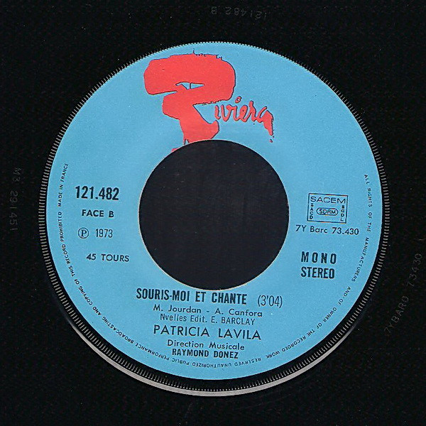 descargar álbum Patricia Lavila - Lamour Est Toujours En Vacances Souris Moi Et Chante