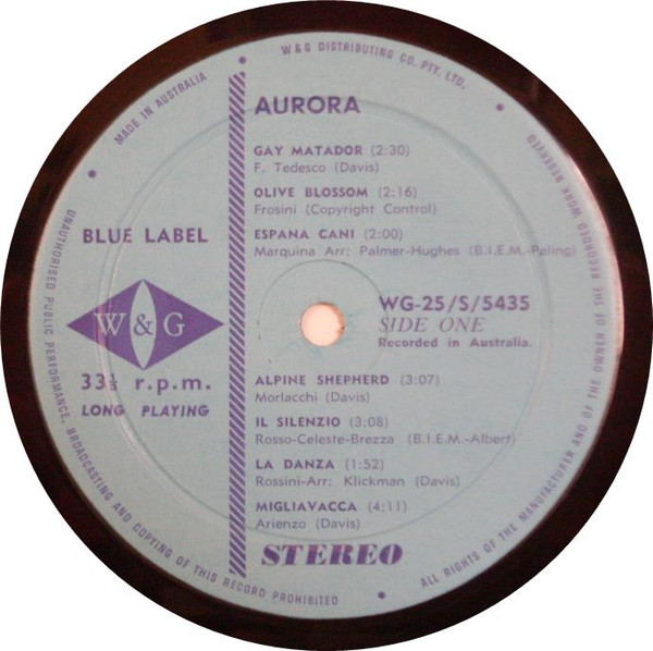 last ned album Aurora - The Gay Matador