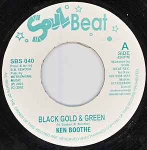 Black Gold & Green / Red Gold & Green - Ken Boothe / I - Roy