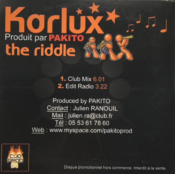 Album herunterladen Karlux - The Riddle