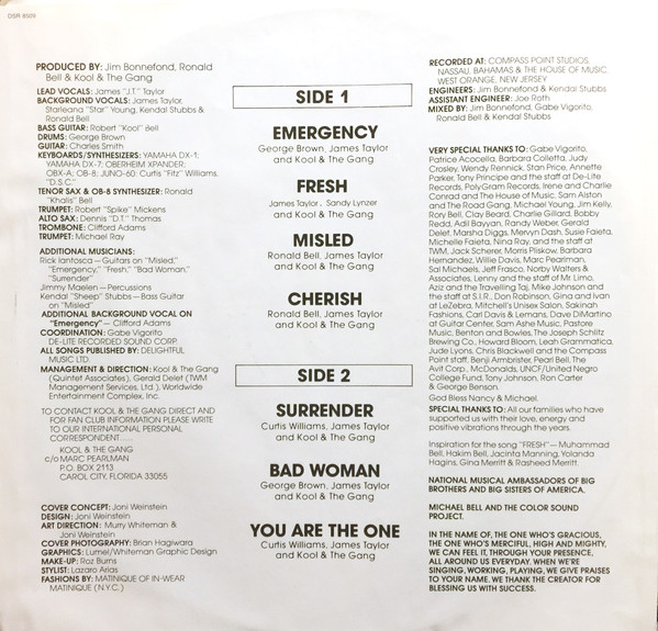 Kool & The Gang - Emergency [Vinyl] | De-Lite Records (DSR 8509) - 5