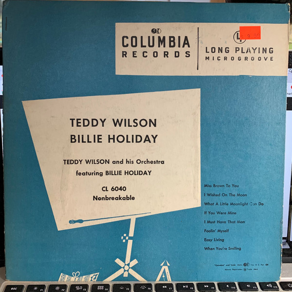 Teddy Wilson - Billie Holiday – Teddy Wilson And His Orchestra 