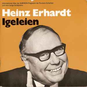 Heinz Erhardt - Igeleien / Das Märchen Vom Hasen Und Dem Igel (Die Igel-Schallplatte Der ALBINGIA) album cover