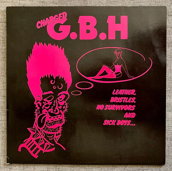 Acne RSD Charged G.B.H 12 " Picture Vinyl LP Cuir Bristles Idem Goujons Et Acne Rare 