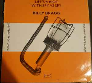 Billy Bragg - Life's A Riot With Spy Vs Spy album cover