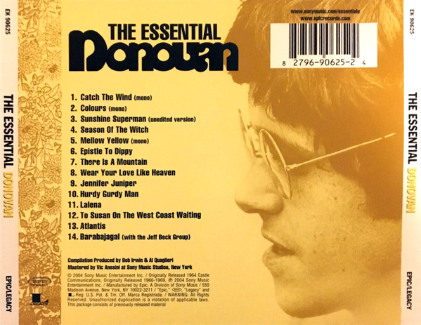 télécharger l'album Donovan - The Essential Donovan