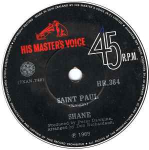 Shane Hales - Saint Paul album cover