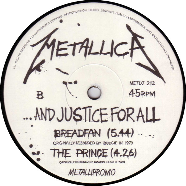 descargar álbum Metallica - And Justice For All Metallipromo