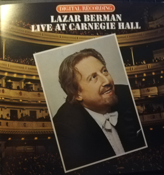 Lazar Berman – Live At Carnegie Hall (2008, CD) - Discogs