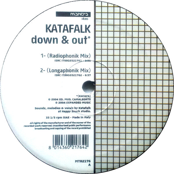 lataa albumi Peter Katafalk - Down Out