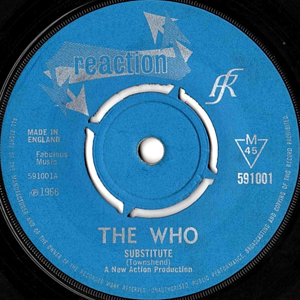 The Who – Substitute (1966, Vinyl) - Discogs